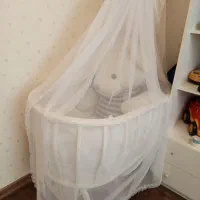 گهواره نوزاد تمام چوب