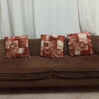 مبل7 نفره قهوه ای