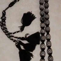 دو عدد تسبیح یسر قدیمی مینا کاری شده قدیمی|کلکسیون اشیاء عتیقه|اهواز, کوی باهنر|دیوار