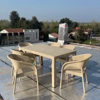 صندلی/میز پلاستیکی کافه و باغی ویلا درتنوع بالا