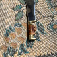 چاقو ترکمن۲۷سانت شافت|کوهنوردی و کمپینگ|گنبد کاووس, |دیوار