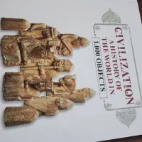 گلاسه+کتاب تاریخ مصور جهان ۱۰۰۰عتیقه+نو باجعبه|کتاب و مجله تاریخی|تهران, مرزداران|دیوار