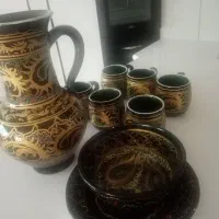 ست پارچ و لیوان سفالی نوستالژی