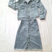 کت و دامن لی ترک دخترانه