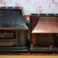 بخاری گازی  بزرگ و شومینه در حد نو|بخاری، هیتر، شومینه|سهند, |دیوار