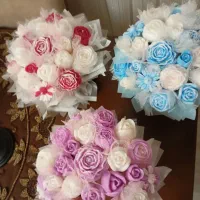 گل های جاوان|گل مصنوعی|سیلوانه, |دیوار