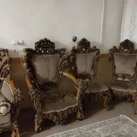 مبل سلطنتی 9 نفره|مبلمان خانگی و میز عسلی|بجنورد, |دیوار