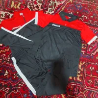 ست گرمکن شلوار نیم زیپ با تیشرت