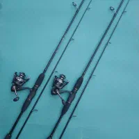 چوب ماهیگیری بسیار سبک اکسلنت با چرخ ماهیگیری|ماهیگیری|تهران, بهار|دیوار