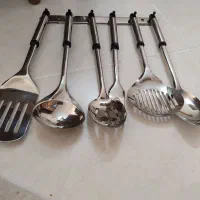 کفگیر ملاقه استیل اصل