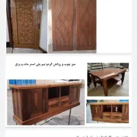 رنگ کاری درب و دکوراسیون چوبی|خدمات پیشه و مهارت|خمینی‌شهر, |دیوار