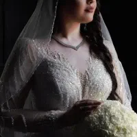 لباس عروس فول نگین|لباس|اهواز, باغ شیخ|دیوار