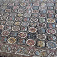 فرش خشتی دوازده متری اعیان ۱۲۰۰شانه ضخیم گوشی