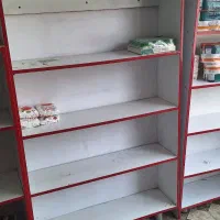 قفسه ام دی اف مغازه|کتابخانه، شلف، قفسه‌های دیواری|باوی, |دیوار