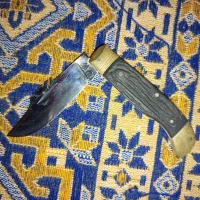 چاقو زنجان پوست شاخ گاوی