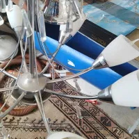 لوستر 8شاخه|لوستر و چراغ آویز|زنجان, |دیوار