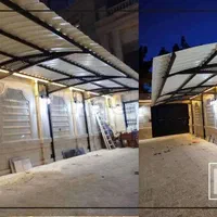 سایبان خودرو و حیاط مدل فراز