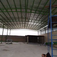 ساخت و اجرای خرپا،پوشش سقف سوله