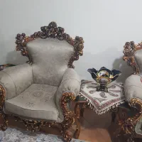 مبل نیمه استیل راحتی|مبلمان خانگی و میز عسلی|تهران, فدک|دیوار