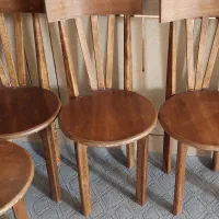 صندلی نو با چوب گردو