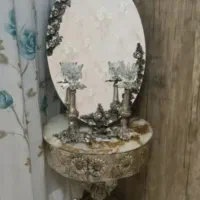 آینه و شمعدان