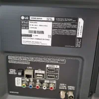 تلویزیون اصلی 55 اینچ LG ++ میز چوبی راش|تلویزیون و پروژکتور|شیراز, قدوسی غربی|دیوار