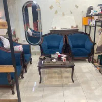 مبل تمام چوب