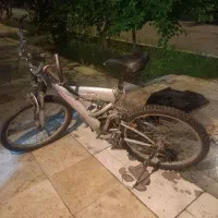 دوچرخه ۲۶ دنده ای جفت کمک سالم و سرحال