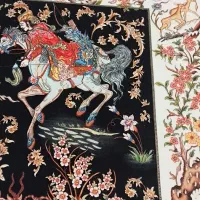 فرش ماشینی 6متری طرح شکارگاه|فرش|پردیس, فاز ۱۱|دیوار