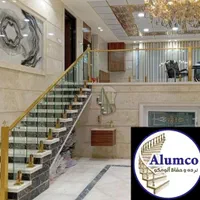 نرده استیل شیشه‌ای مدرن|مصالح و تجهیزات ساختمان|قم, بنیاد|دیوار