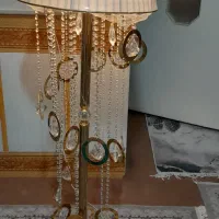 آباژور آبشاری طلایی|چراغ خواب و آباژور|قم, باسکول|دیوار
