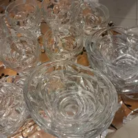 استکان چای خوری و قندان و پیاله اجیل خوری