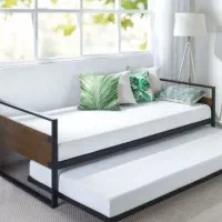 تختخواب دوطبقه۲دو طبقه(میزبان مهمان)دونفره فلزوچوب|تخت و سرویس خواب|مشهد, حسین‌آباد|دیوار