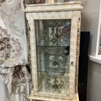 ویترین چوبی پایه بلند