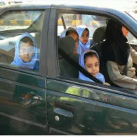 سرویس مدرسه هستم راننده خانم