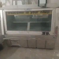 یخچال ویترینی جهان نما کوچیک سالم