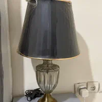 آباژور شیک مشکی طلایی