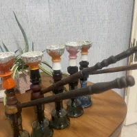 قلیان سرخ دار