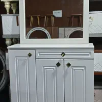 جاکفشی با آینه گرد و بیضی کد 7000000 زیبا جادار