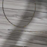 گردنبند و دستبند استیل اصل با رنگ ثابت