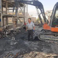 تخریب ساختمان کلنگی