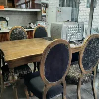 میز ناهارخوری ۶ نفره چوب
