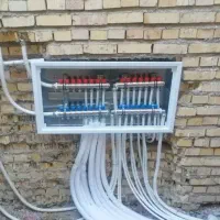 لوله کشی آب و فاضلاب و منبع وپمپ