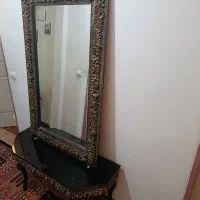 آینه شمعدون|بوفه، ویترین، کنسول|میانه, |دیوار