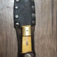 چاقو گالشی اصل قدیمی|کلکسیون اشیاء عتیقه|سرخنکلاته, |دیوار