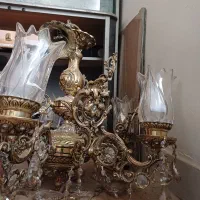 لوستر برنجی زیبا.نو.سه عدد