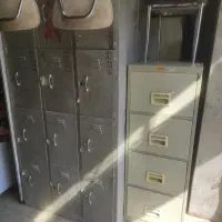 صندلی دانش آموزی وکمد باشگاهی|صندلی و نیمکت|کرمانشاه, |دیوار