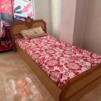 تخت خواب تک نفره با تشک