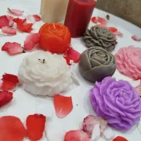 شمع بابونه|صنایع دستی و سایر لوازم تزئینی|قم, شهرک مهدیه|دیوار