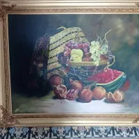 تابلو نقاشی کار دست بسیار زیبا فقط350